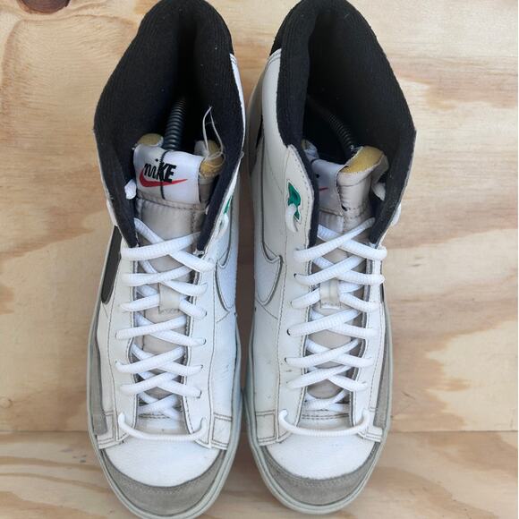 Nike - Blazer Mid 77 PRM Split -Trainers -White/Black -Men's - 10.5 - DZ2542-100 - Picture 7 of 9